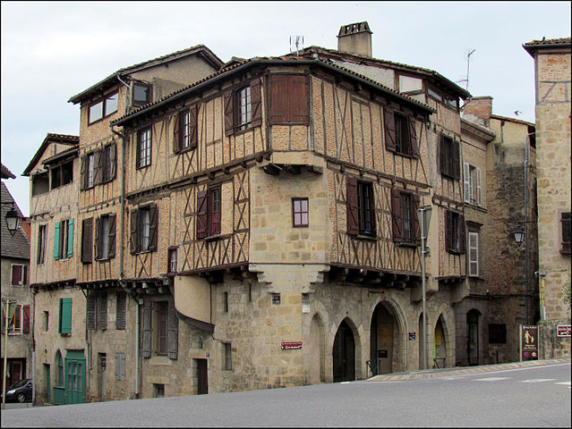 Altes Haus in Figeac