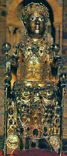 Statue der Heiligen Fides
